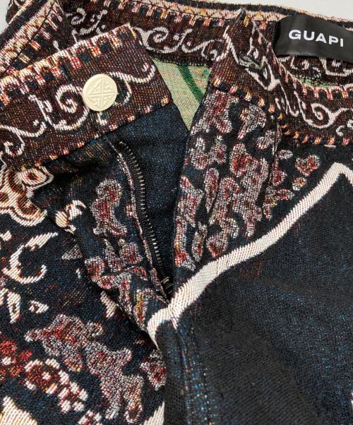 GUAPI（グアピ）GUAPI (グアピ) Tapestry Pants ブラック サイズ:32の古着・服飾アイテム
