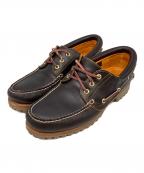 Timberlandティンバーランド）の古着「Authentics 3 Eye Classic Lug デッキシューズ」｜ブラウン