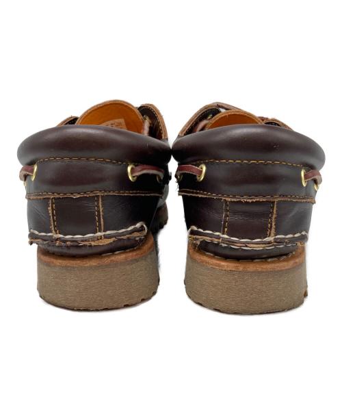 Timberland（ティンバーランド）Timberland (ティンバーランド) Authentics 3 Eye Classic Lug デッキシューズ ブラウン サイズ:26cmの古着・服飾アイテム