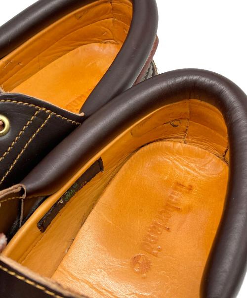 Timberland（ティンバーランド）Timberland (ティンバーランド) Authentics 3 Eye Classic Lug デッキシューズ ブラウン サイズ:26cmの古着・服飾アイテム