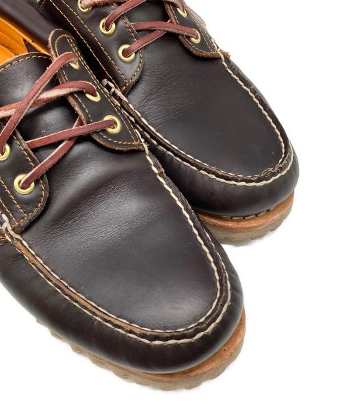 Timberland（ティンバーランド）Timberland (ティンバーランド) Authentics 3 Eye Classic Lug デッキシューズ ブラウン サイズ:26cmの古着・服飾アイテム