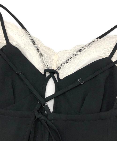 FETICO（フェティコ）FETICO (フェティコ) Crepe slip dress ブラック サイズ:38の古着・服飾アイテム