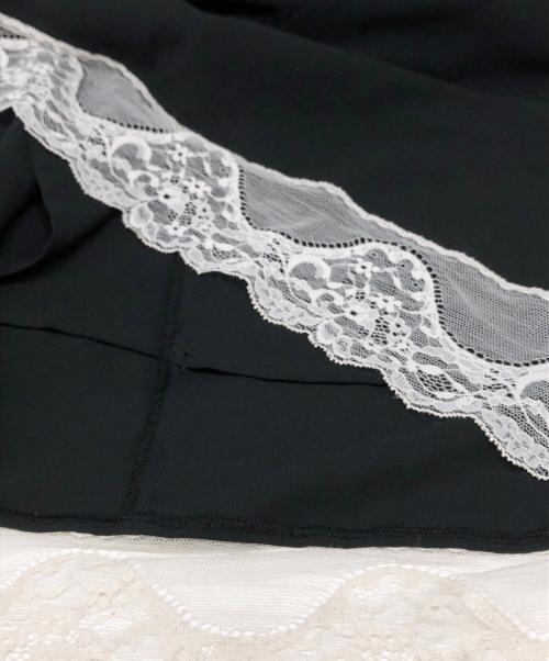 FETICO（フェティコ）FETICO (フェティコ) Crepe slip dress ブラック サイズ:38の古着・服飾アイテム