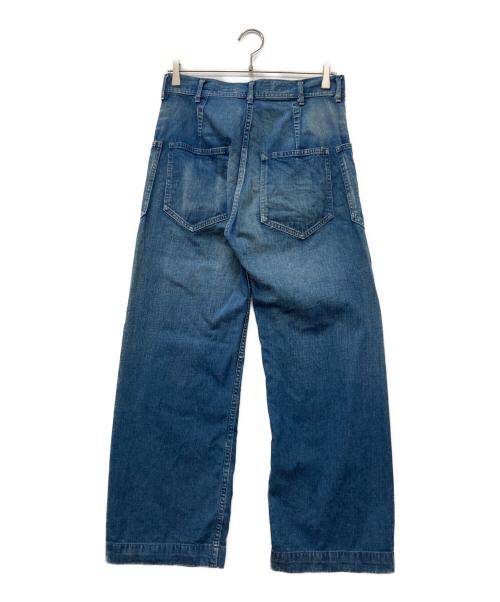 BUZZ RICKSON'S（バズリクソンズ）BUZZ RICKSON'S (バズリクソンズ) BEAMS BOY (ビームスボーイ) USN デニム トラウザーズ ブルー サイズ:Sの古着・服飾アイテム