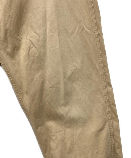 maturely（マチュアリー）maturely (マチュアリー) HEAR MY NAME (ヒアマイネーム) ニュアンス チノ ベージュ サイズ:1の古着・服飾アイテム