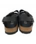 BIRKENSTOCK (ビルケンシュトック) OSLO レザーサンダル ブラック サイズ:25cm：8000円