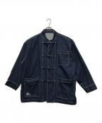 FreshServiceフレッシュサービス）の古着「CORPORATE DENIM KUNG-FU COVERALL」｜インディゴ