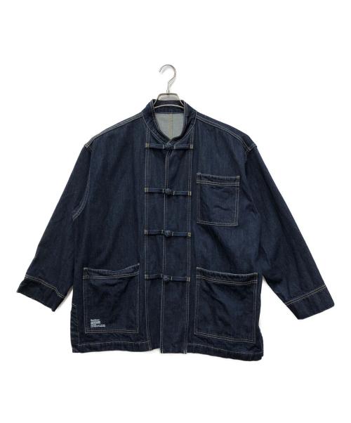 FreshService（フレッシュサービス）FreshService (フレッシュサービス) CORPORATE DENIM KUNG-FU COVERALL インディゴ サイズ:Mの古着・服飾アイテム