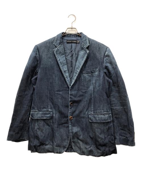RALPH LAUREN（ラルフローレン）RALPH LAUREN (ラルフローレン) デニム2Bジャケット インディゴ サイズ:44の古着・服飾アイテム