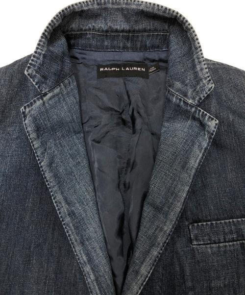 RALPH LAUREN（ラルフローレン）RALPH LAUREN (ラルフローレン) デニム2Bジャケット インディゴ サイズ:44の古着・服飾アイテム