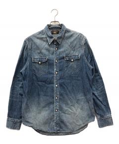 中古・古着通販】RRL (ダブルアールエル) 90s 三ツ星タグ ネルシャツ