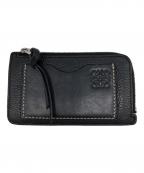 LOEWEロエベ）の古着「コインカードホルダー」｜ブラック