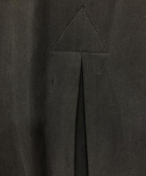 BOSS HUGO BOSS（ボス ヒューゴボス）BOSS HUGO BOSS (ボス ヒューゴボス) ロングステンカラーコート グレー サイズ:2の古着・服飾アイテム
