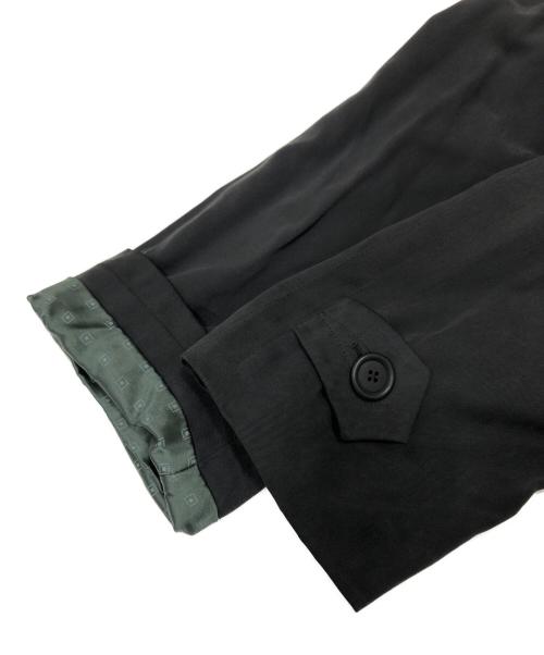 BOSS HUGO BOSS（ボス ヒューゴボス）BOSS HUGO BOSS (ボス ヒューゴボス) ロングステンカラーコート グレー サイズ:2の古着・服飾アイテム