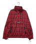 Supreme（シュプリーム）の古着「Naylon Plaid Pullover(ナイロン プライド プルオーバー)」｜レッド×ブラック