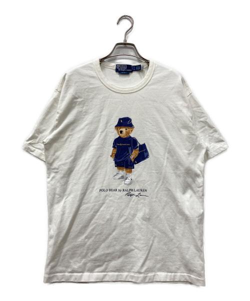 POLO RALPH LAUREN（ポロ・ラルフローレン）POLO RALPH LAUREN (ポロ・ラルフローレン) BEAMS (ビームス) ポロベアＴシャツ ホワイト サイズ:Sの古着・服飾アイテム
