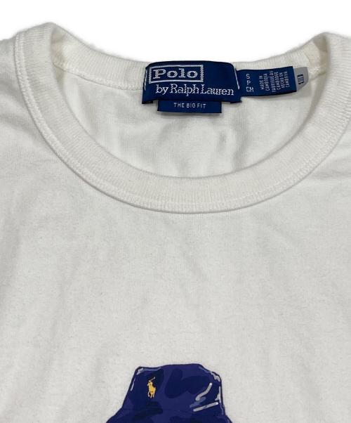 POLO RALPH LAUREN（ポロ・ラルフローレン）POLO RALPH LAUREN (ポロ・ラルフローレン) BEAMS (ビームス) ポロベアＴシャツ ホワイト サイズ:Sの古着・服飾アイテム