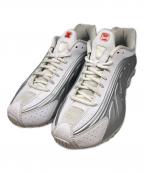 NIKEナイキ）の古着「SHOX R4 WHITE/WHITE-METALLIC SILVER-MAX ORANGE」｜ホワイト