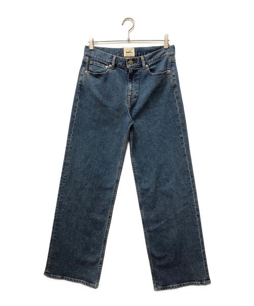 SHISHIKUI（シシクイ）SHISHIKUI (シシクイ) ワイドデニムパンツ ブルー サイズ:26の古着・服飾アイテム