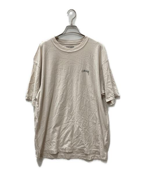 stussy（ステューシー）stussy (ステューシー) LAZY TEE アイボリー サイズ:Lの古着・服飾アイテム