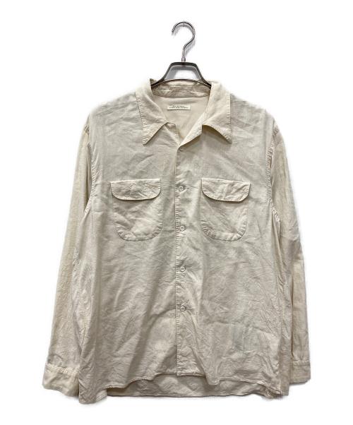 OLD JOE & Co.（オールドジョー）OLD JOE & Co. (オールドジョー) オープンカラーシャツ アイボリー サイズ:16 1/2の古着・服飾アイテム