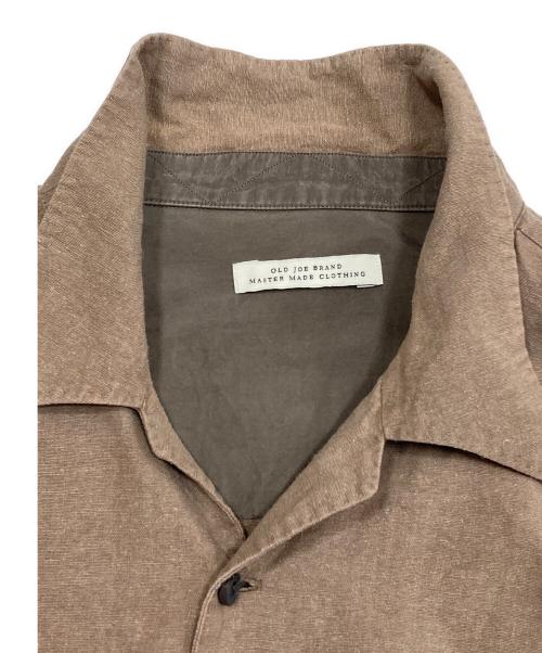 OLD JOE & Co.（オールドジョー）OLD JOE & Co. (オールドジョー) オープンカラーシャツ ブラウン サイズ:16 1/2の古着・服飾アイテム