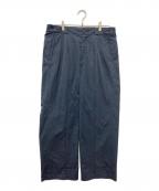 OLD JOE & Co.オールドジョー）の古着「FRONT TUCK ARMY TROUSER(フロント タック アーミー トラウザー)」｜ネイビー