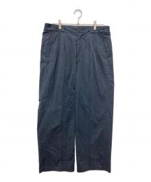 OLD JOE & Co.（オールドジョー）の古着「FRONT TUCK ARMY TROUSER(フロント タック アーミー トラウザー)」｜ネイビー