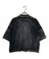 DIESEL (ディーゼル) M-OLIBA-POLO ニットポロシャツ ブラック×グレー サイズ:M：12000円