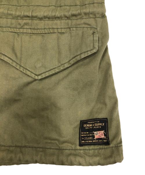 Denim & Supply Ralph Lauren（デニム＆サプライ ラルフローレン）Denim & Supply Ralph Lauren (デニム＆サプライ ラルフローレン) M-65 ミリタリーベスト グリーン サイズ:Sの古着・服飾アイテム