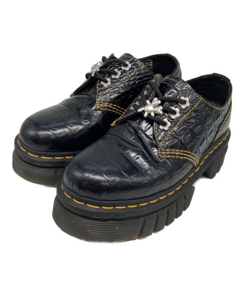 Dr.Martens（ドクターマーチン）Dr.Martens (ドクターマーチン) Heaven by Marc Jacobs (ヘブンバイマークジェイコブス) AUDRICK 3 ホール シューズ ブラック サイズ:UK3の古着・服飾アイテム