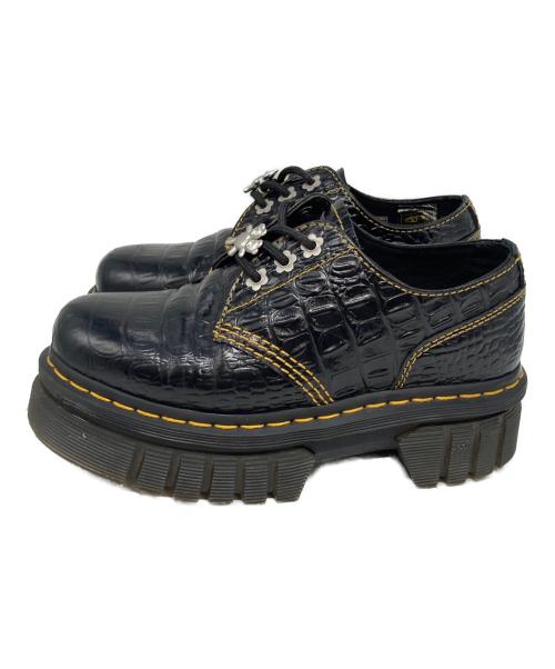 Dr.Martens（ドクターマーチン）Dr.Martens (ドクターマーチン) Heaven by Marc Jacobs (ヘブンバイマークジェイコブス) AUDRICK 3 ホール シューズ ブラック サイズ:UK3の古着・服飾アイテム
