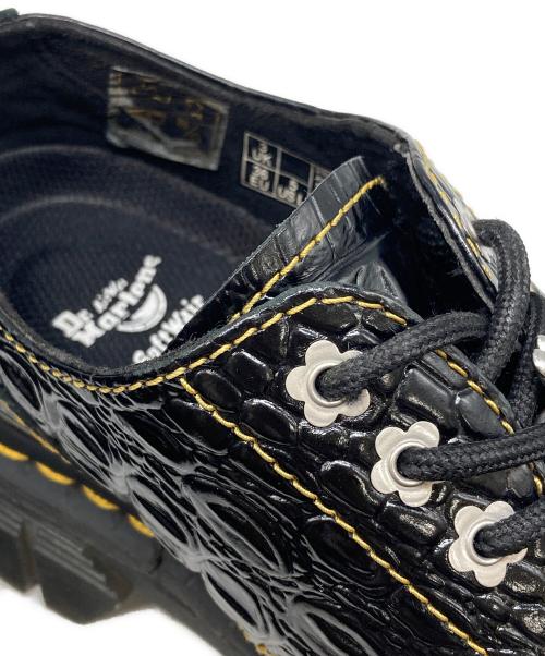 Dr.Martens（ドクターマーチン）Dr.Martens (ドクターマーチン) Heaven by Marc Jacobs (ヘブンバイマークジェイコブス) AUDRICK 3 ホール シューズ ブラック サイズ:UK3の古着・服飾アイテム