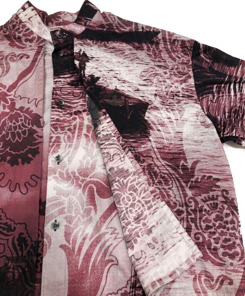 Vivienne Westwood man（ヴィヴィアン ウェストウッド マン）Vivienne Westwood man (ヴィヴィアン ウェストウッド マン) “LONDON BRIDGE” クロークシャツ レッド サイズ:FREEの古着・服飾アイテム