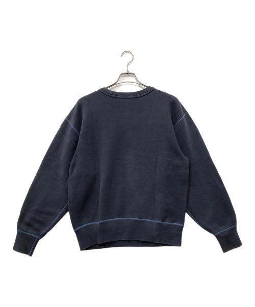 BUZZ RICKSON'S（バズリクソンズ）BUZZ RICKSON'S (バズリクソンズ) 前Vプリントスウェット ネイビー サイズ:Ｌの古着・服飾アイテム