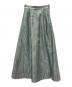 sahara（サハラ）の古着「Marble Jacquard Skirt」｜ブルー