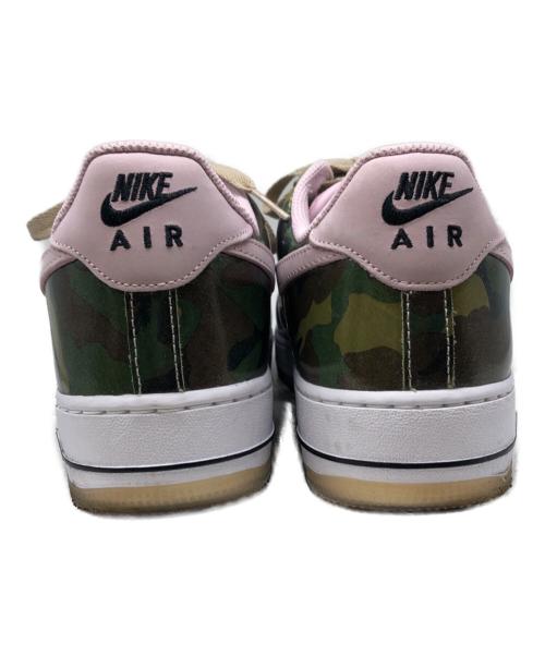 NIKE（ナイキ）NIKE (ナイキ) Nike Air Force 1 Low Retro Patent Camo Pink カーキ サイズ:28cmの古着・服飾アイテム