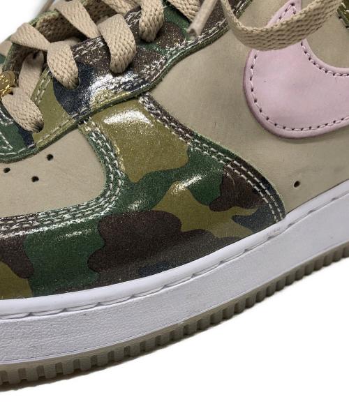 NIKE（ナイキ）NIKE (ナイキ) Nike Air Force 1 Low Retro Patent Camo Pink カーキ サイズ:28cmの古着・服飾アイテム