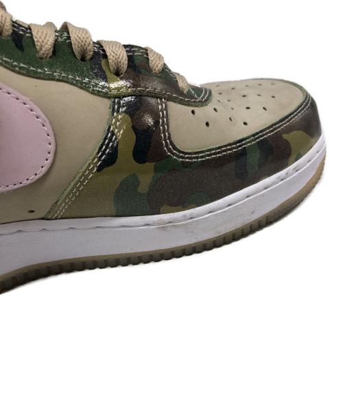 NIKE（ナイキ）NIKE (ナイキ) Nike Air Force 1 Low Retro Patent Camo Pink カーキ サイズ:28cmの古着・服飾アイテム
