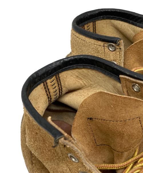 RED WING（レッドウィング）RED WING (レッドウィング) アイリッシュセッター スウェードワークブーツ ベージュ サイズ:8Eの古着・服飾アイテム