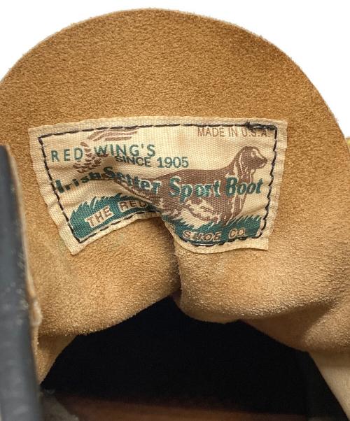 RED WING（レッドウィング）RED WING (レッドウィング) アイリッシュセッター スウェードワークブーツ ベージュ サイズ:8Eの古着・服飾アイテム