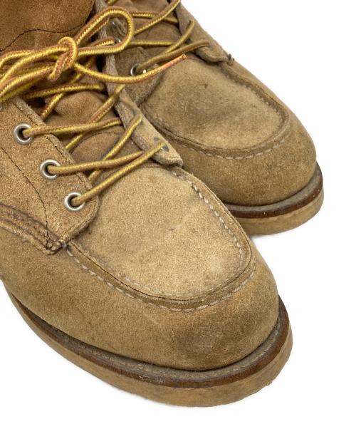 RED WING（レッドウィング）RED WING (レッドウィング) アイリッシュセッター スウェードワークブーツ ベージュ サイズ:8Eの古着・服飾アイテム