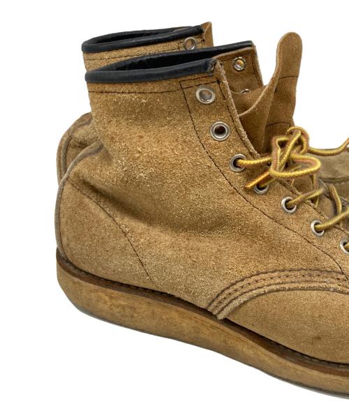 RED WING（レッドウィング）RED WING (レッドウィング) アイリッシュセッター スウェードワークブーツ ベージュ サイズ:8Eの古着・服飾アイテム