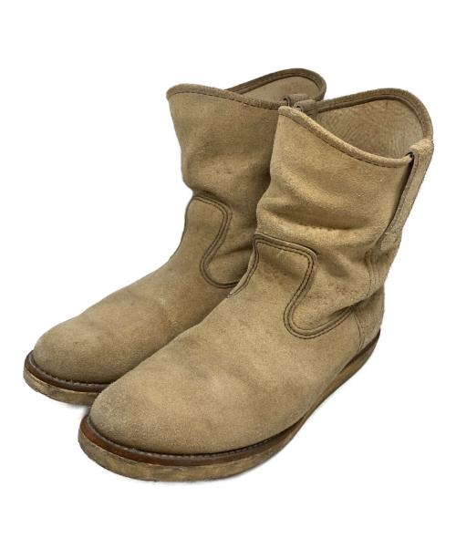 RED WING（レッドウィング）RED WING (レッドウィング) ペコスブーツ ベージュ サイズ:27.5cmの古着・服飾アイテム