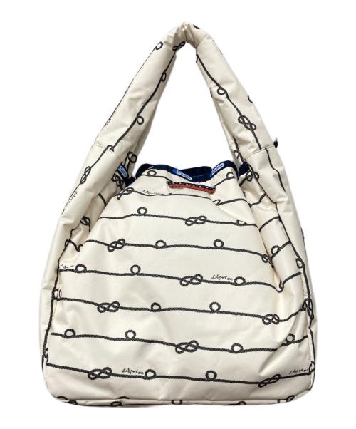 LeSportsac（レスポートサック）LeSportsac (レスポートサック) DBL DRAWST MARCHE BAG ホワイト サイズ:下記参照の古着・服飾アイテム
