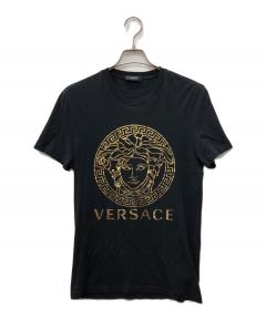中古・古着通販】VERSACE (ヴェルサーチェ) 半袖カットソー ブラック