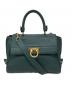 Salvatore Ferragamo（サルヴァトーレ フェラガモ）の古着「ガンチーニソフィア2wayバッグ」｜グリーン