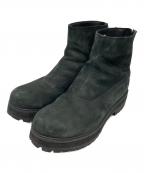 Timberland×WHITE MOUNTAINEERINGティンバーランド×ホワイトマウンテ二アニング）の古着「LUG CUPSOLE MID ZIP UP BOOT」｜ブラック