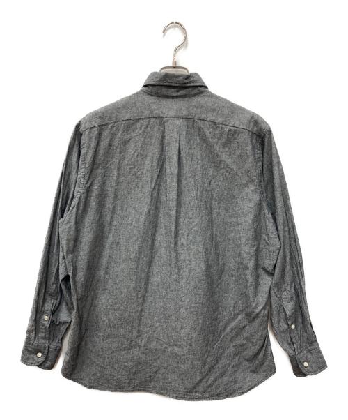 INDIVIDUALIZED SHIRTS（インディビジュアライズドシャツ）INDIVIDUALIZED SHIRTS (インディビジュアライズドシャツ) TOMORROW LAND (トゥモローランド) コットン ボタンダウンシャツ グレー サイズ:Lの古着・服飾アイテム