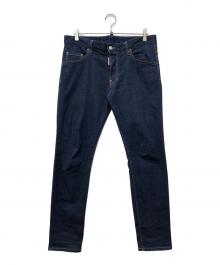 DSQUARED2（ディースクエアード）の古着「SKATER JEAN デニムパンツ」｜ブルー